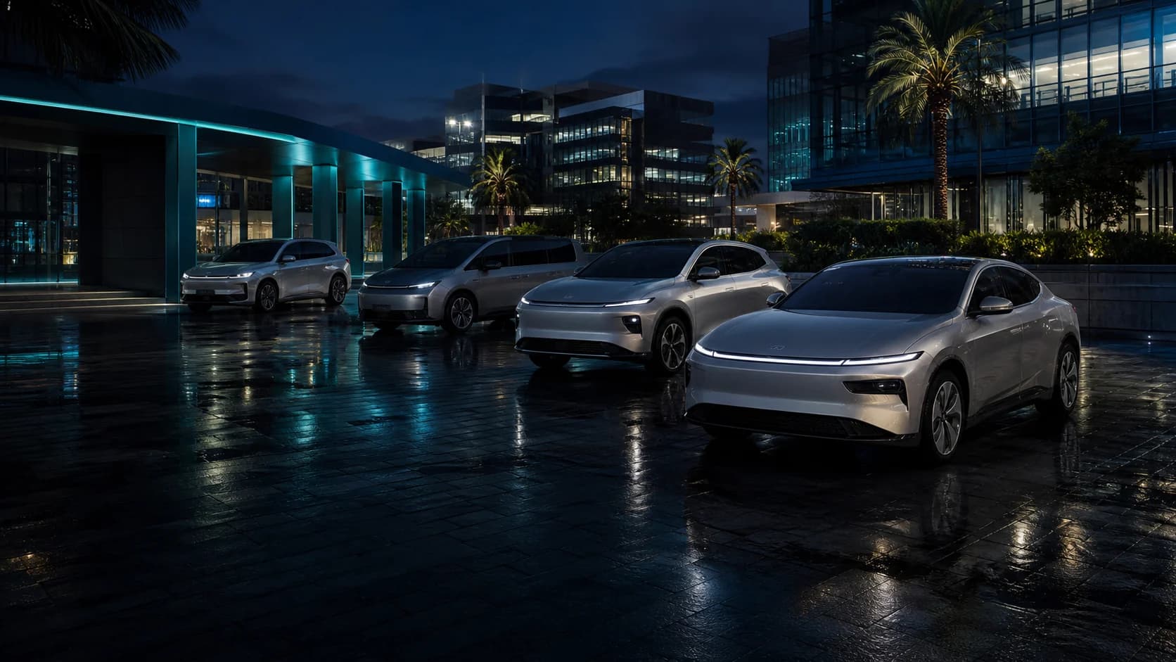 Electric vehicle in a premium mobility setting